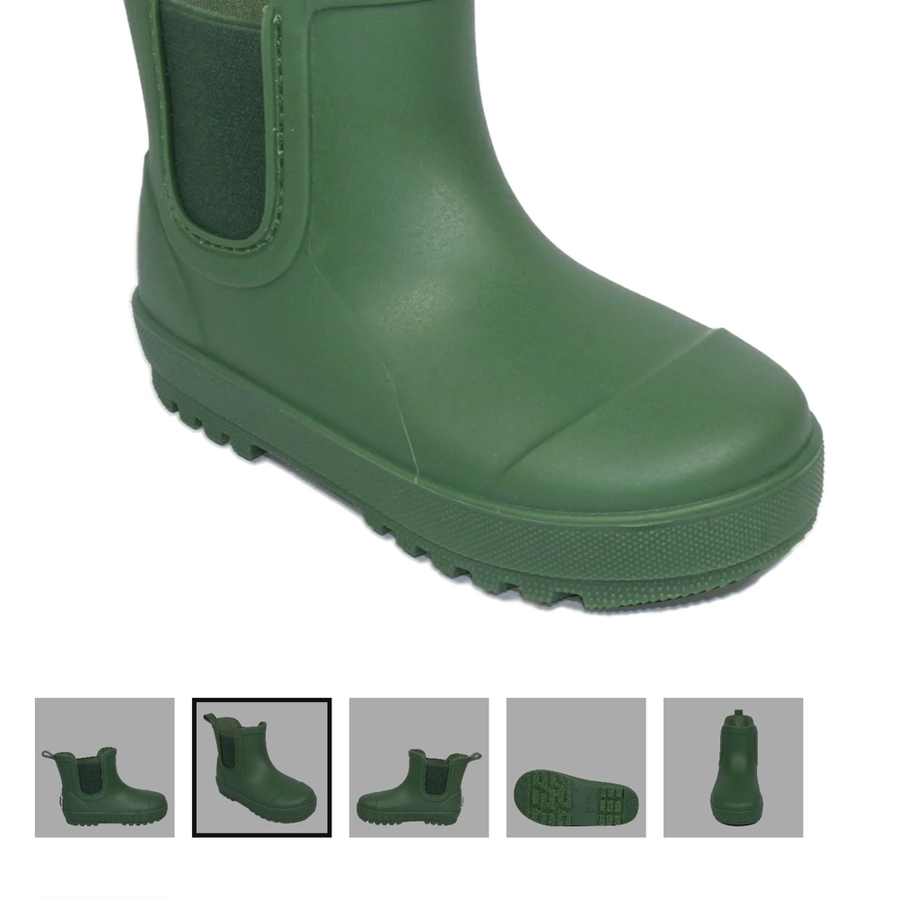 BEARPAW Green Chealsea Rain Boots